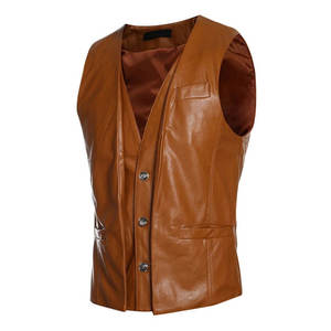 Chaleco de Cuero para Hombre de Primera Calidad, Hecho en Pakistán, Transpirable, con el Mejor Material y Diseño de Moda - Product Image 1