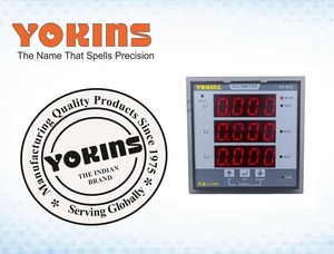 Voltímetro Digital Trifásico Yokins Y9-3V3 True RMS CA 15-600V PT con Frecuencia Seleccionable y Pantalla de 96x96mm - Product Image 2