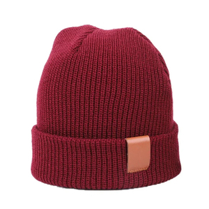 High Quality Best Selling Pakistan Manufacture Cartoon Embroidered Knitted Wool Hat for Autumn Winter Warm Beanies - Product Image 6