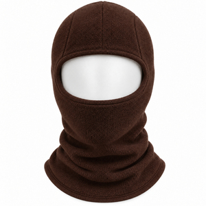 Cagoule de ski orange rouille, masque intégral, cache-cou pour sports d'hiver - Product Image 2