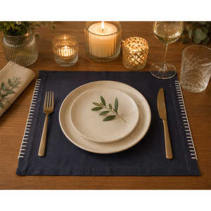 Premium Linen <b>Table</b> Mat | Luxury Dining <b>Placemat</b> <b>for</b> Modern Home Decor - Product Image 4