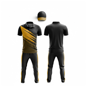 Lightweight Sublimated <b>Cricket</b> Jersey Set | Men Women Youth <b>Cricket</b> Wears Polo Shirt and Trouser Full Team Outfit - Product Image 6