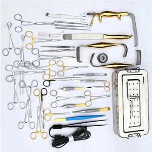 Hot Selling Tebbetts Stainless Steel 38Pcs Breast Surgery <b>Instrument</b> Set Premium CE Certified <b>Surgical</b> Breast Surgery Tools Set - Product Image 3