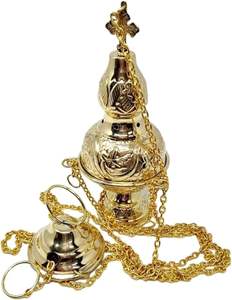 Brûleur d'encens Bakhoor en métal de haute qualité avec un design raffiné pour un parfum d'intérieur luxueux, un style intérieur élégant, une utilisation religieuse, respectueux de l'environnement - Product Image 2