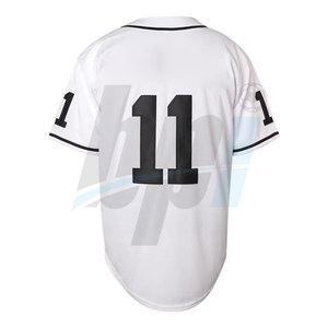 Servicio OEM, Jersey de Béisbol de Color Sólido, Estilo Único, Jersey de Béisbol para Adultos, MOQ Bajo - Product Image 2