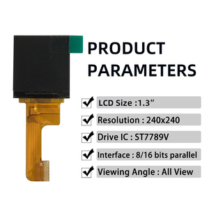 1.3&quot; Color ST7789V Drive 1.3 Inch Tft square <strong>Display</strong> Module Transmissive Driver IC <strong>Screen</strong> Ips Tft 240(RGB)*240 Pixel <strong>Lcd</strong> <strong>Display</strong> - Product Image 3