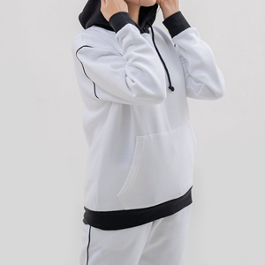 Nouveauté : Survêtement Femme de Qualité Supérieure 100% Coton, Ensemble Deux Pièces Hiver, Couleur Unie, Coupe Oversize - Product Image 6