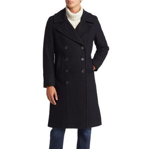 Manteau long en laine croisé pour homme, matelassé en coton, chaud et épais, pour l'hiver - Product Image 4