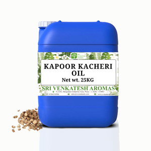 Kapoor Kacheri Oil Natural Botanical Oil for Cosmetic & <b>Personal</b> Care Formulations, Suitable for Hair Care, <b>Massage</b> & Fragrance - Product Image 1