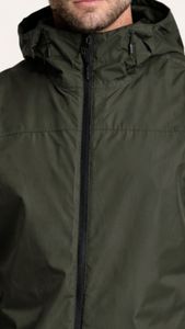 Chaqueta Cortavientos de Lona Personalizada de Alta Calidad para Hombre, Transpirable, Resistente al Viento, Informal, para Invierno - Product Image 5