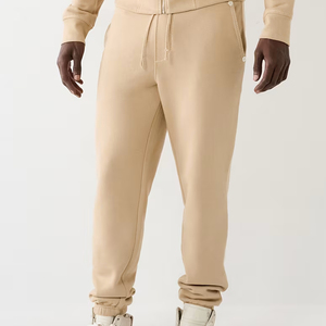 Men's Winter Cargo Long Pants <b>Elastic</b> Waistband Multi Pockets Warm Thick Casual <b>Work</b> <b>Trousers</b> - Product Image 1