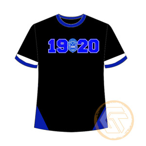 T-shirt décontracté en jersey de coton et polyester respirant de haute qualité avec logo personnalisé Zeta Phi Beta pour femmes, vêtements de sororité, vente en gros - Product Image 3