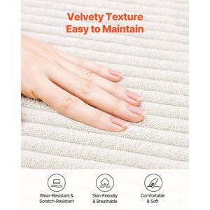 Canapé de salon modulable beige en forme de U Coussin éponge à rebond élevé Canapé nuage pour canapé sectionnel d'appartement - Product Image 5