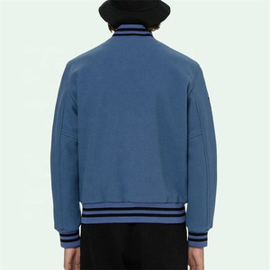 <b>Cheap</b> Hooded Men's <b>Winter</b> Breathable Embroidered Varsity <b>Jacket</b> for Sale Custom College Apparel Manufacturer Factory Wholesale - Product Image 2