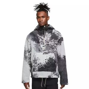 Sudadera con capucha para hombre, con logotipo personalizado, diseño OEM, gran tamaño, color blanco, 600 GSM, con bordado, 450 GSM - Product Image 1