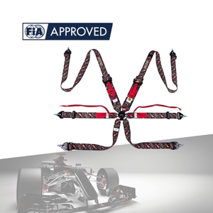 Arnés de Carreras FIA de 6 Puntos SPORT PLUS 5 de la Marca TBRACING, Color Personalizado con Logotipo, OEM ODM para Autos de Carreras Profesionales - Product Image 1