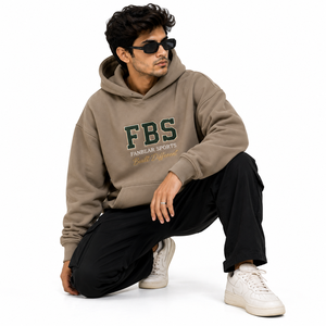 Sweat à capuche oversize en molleton de coton, style streetwear décontracté, épais, fabricant de vêtements personnalisés - Product Image 3