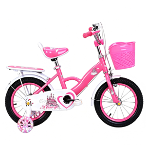 Nouveau modèle de vélo pour enfants à cadre en acier de 12 à 16 <span class=keywords><strong>pouces</strong></span>, à une vitesse, avec frein, pneus améliorés faciles à rouler et roues d'apprentissage pour plus de stabilité - Product Image 2