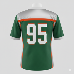 Los Mejores Diseños, Jersey de Fútbol Americano Unisex Personalizado Antiarrugas, 100% Poliéster Transpirable, Ropa Deportiva de Equipo - Product Image 2