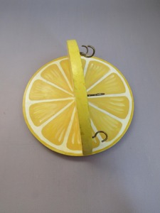 Premium Lemon Theme <b>Wall</b> Mounted <b>Key</b> Holder <b>Hook</b> For Kids Room For School Bags Hats And Small Items And Hanging House <b>Keys</b> - Product Image 2