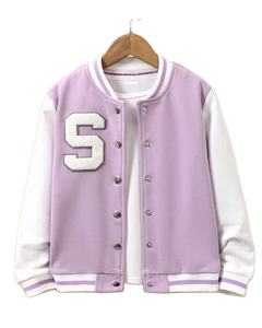 Venta al por mayor 2025 nueva llegada logotipo personalizado Premium clásico botón chaqueta Vintage béisbol Varsity chaqueta para hombres lienzo bordado - Product Image 4