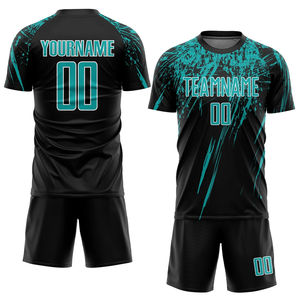 Uniforme de Fútbol Sublimado Transpirable de Talla Grande, Diseño Personalizado OEM, Fabricación en Fábrica, Mejor Precio, Gran Venta - Product Image 3