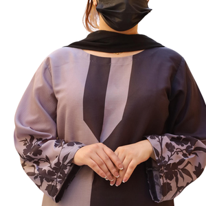 Traje Estampado para Mujer, Estilo Pakistaní, Colección Lista para Usar - Product Image 4