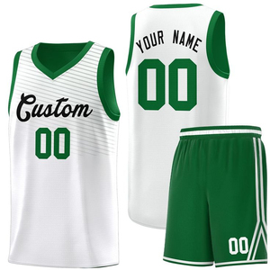 Camiseta de Baloncesto Reversible de Marca Privada, de Doble Uso, con Logotipo y Números Personalizados del Equipo - Product Image 3