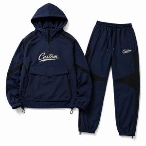Men's Wind Resistant Sports Suit Lightweight Activewear <b>Set</b> - Product Image 4