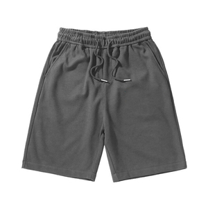 Pantalones Cortos Bermuda de Algodón Azul Marino para Hombre, Cintura Elástica, Bolsillos, Casuales, Largura Media, Transpirables, Deportivos - Product Image 6