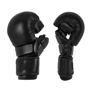 Top Design High Quality Best Design Premium Quality Black Color MMA Shooter Sparring <b>Gloves</b> Design Your OWN MMA <b>Gloves</b> - Product Image 4