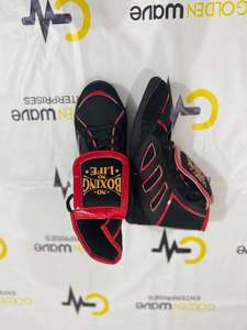 Zapatos de Boxeo para Hombre y Mujer, Ligeros, Transpirables, de Caña Alta, con Cierre de Cordones, Suela Antideslizante Flexible, para Gimnasio y Entrenamiento - Product Image 1