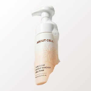 ผลิตภัณฑ์ดูแลผิวหน้าจากเกาหลี AboutCell K-Beauty Pure Clear Makeup Remover Cell Foam 140 มล. ผลิตในเกาหลี โฟมล้างหน้า - Product Image 6
