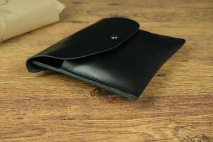 Handcrafted Classic Leather <b>Foldable</b> Protection Cable Organizer Fine Stitching Cord Wrap Earphone Wire Management <b>Desk</b> Storage - Product Image 6