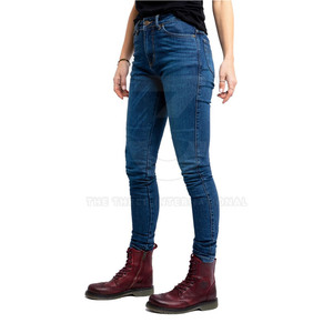 Pantalones Vaqueros para Mujer Hechos a Medida, Transpirables, Casuales, Cómodos para el Invierno, Uso Diario, Tela 100% Algodón de Alta Calidad, Producción OEM - Product Image 1