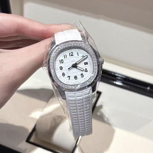 Reloj de Pulsera Casual de Alta Calidad para Mujer, Caja de Acero Inoxidable, Cristal de Zafiro, Resistente al Agua 30m, Correa de Goma - Product Image 3