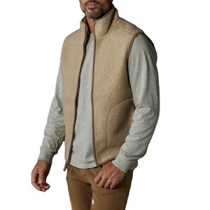 Custom Designed Mens Fleece Waistcoat Outdoor <b>Vest</b> With Embroidered Logo Tag For Hiking Camping And Workwear Uniform - Product Image 2