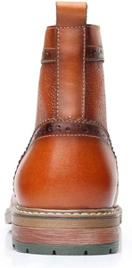 Men Genuine Leather High Ankle <b>Boots</b> Casual <b>Boots</b> Leather <b>Boots</b> Formal Shoes Informal Shoes Men Shoes Casual Design - Product Image 5
