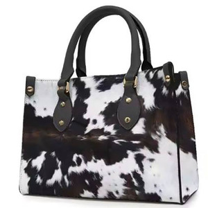 Luxury cowhide leather hair bags bulk supplier OEM custom logo export quality fashion for sale in reasonable price - Product Image 2