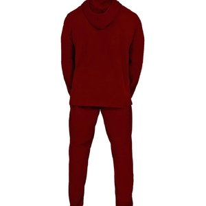 Survêtements en molleton d'hiver de qualité supérieure, vente en gros, logo personnalisé, ensemble décontracté, jogging pour homme, 100% coton - Product Image 2