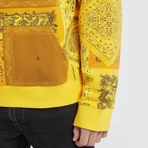 Sweat à capuche personnalisé pour homme, en polaire polyester imprimé par sublimation, respirant, pour le sport et les activités, collection Hiver 2026 - Product Image 4