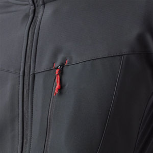 New Design <b>Men's</b> <b>Black</b> Hooded <b>Windbreaker</b> Jacket Stand Collar Zipper Closure Windproof Outdoor Street Wear Regular - Product Image 6