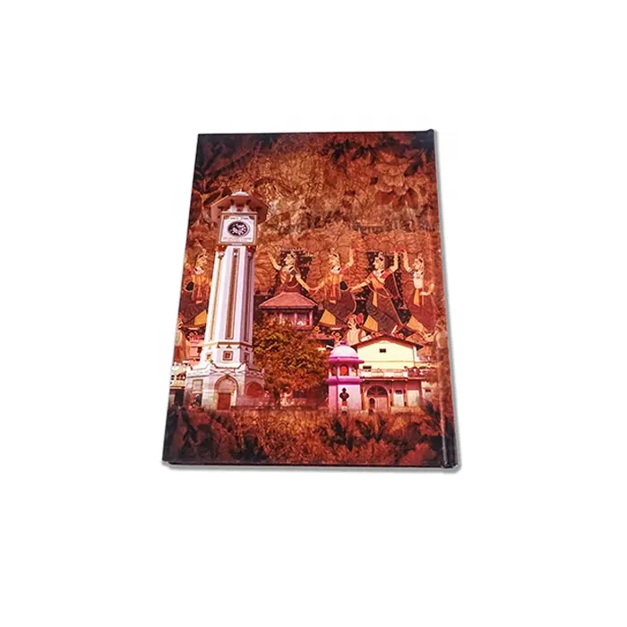 Customized Printing House Distributor Designer Hot Stamping Large Size Mixed Color Religious Bible quran Journal book printing