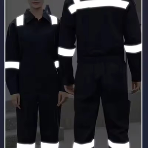 ชุดคลุมทำงานก่อสร้างแบบระบายอากาศได้ดี มองเห็นได้ชัดเจน พร้อมโลโก้สั่งทำพิเศษ ทนทาน ได้มาตรฐาน ANSI Class 2 EN ISO 20471 Class 3 สะท้อนแสง - Product Image 4