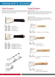 มีดสำหรับงานจิตรกรรมเหล็กกล้าคาร์บอนเกรดอุตสาหกรรมและแบบทำมือ - Product Image 6