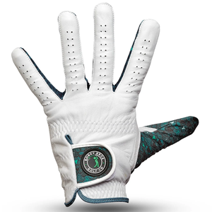 Gant de golf en cuir renforcé, paume en tissu extensible respirant, pour activités sportives professionnelles en plein air, antidérapant, anti-humidité - Product Image 3
