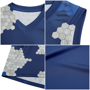 Custom <b>Unique</b> Design High Quality Basketball Uniform Men Quick Dry Wholesale Sports Wear Basketball Uniform - Product Image 6