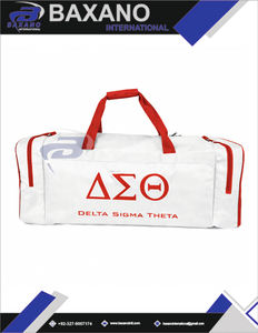 Sacs de sport Delta Sigma Theta Sorority personnalisés, sacs de voyage grecs, sacs de sport durables, légers, grande capacité, sacs de week-end - Product Image 4