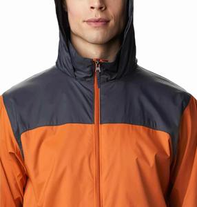 Men Premium Hooded Windbreaker <b>Jacket</b> Lightweight Casual Zip Front Outdoor Soft Breathable Regular Fit Everyday Fashion Wear - Product Image 6