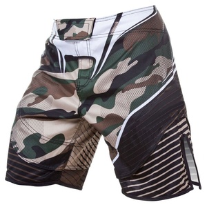 Pantalones Cortos de MMA y Muay Thai Personalizados con Impresión por Transferencia de Calor, 100% Poliéster, Secado Rápido, Unisex para Adultos - Product Image 1